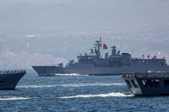 Τουρκικά πολεμικά πλοία